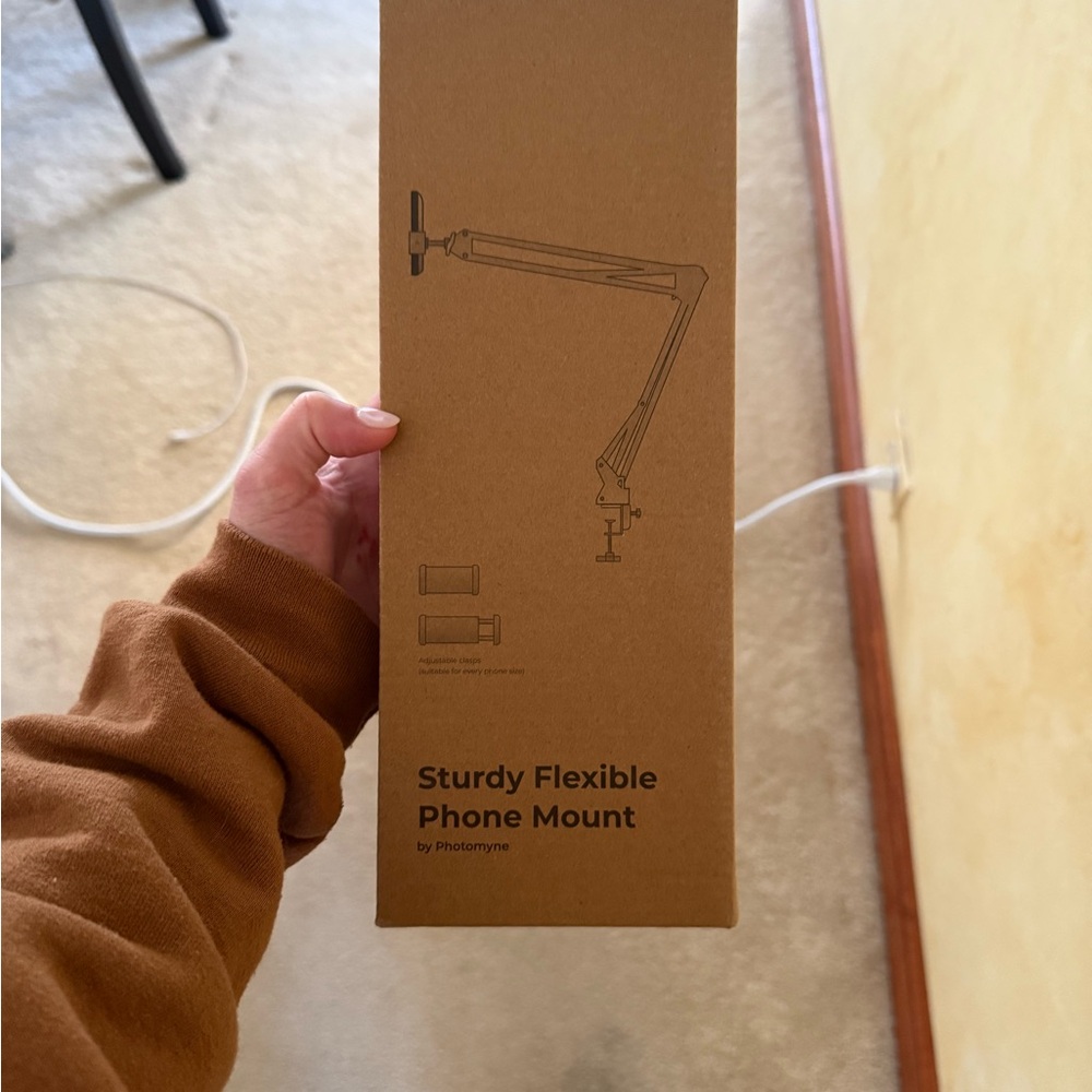 Sturdy Flexible Phone Mount by Photomyne